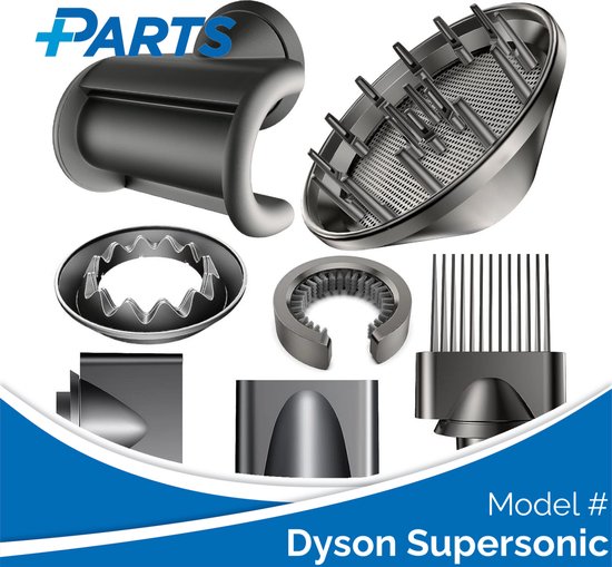 Dyson Supersonic Opzetstukken/Accessoireset - 7-delig - Plus.Parts