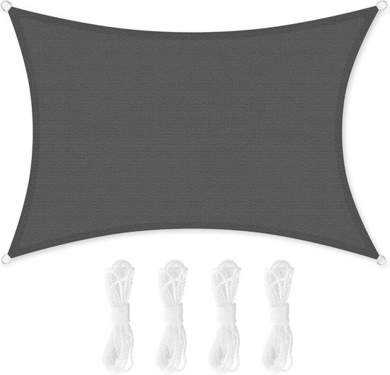 Schaduwdoek NC outdoor vierkant 360 cm antraciet kopen