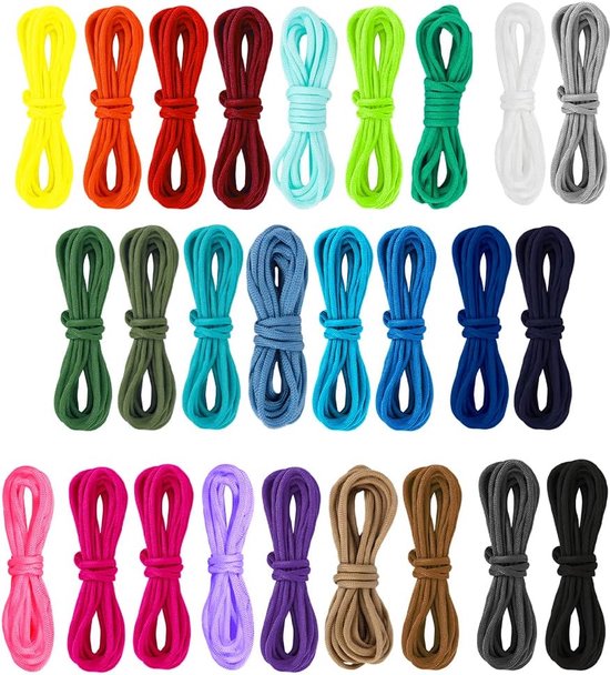 Ensemble de Paracorde de 26 Couleurs, Paracorde 550