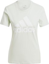 adidas Sportswear LOUNGEWEAR Essentials Logo T-shirt - Dames - Groen- 2XS