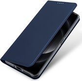 Dux Ducis - Telefoon Hoesje geschikt voor de Xiaomi 14 Ultra - Skin Pro Book Case - Blauw
