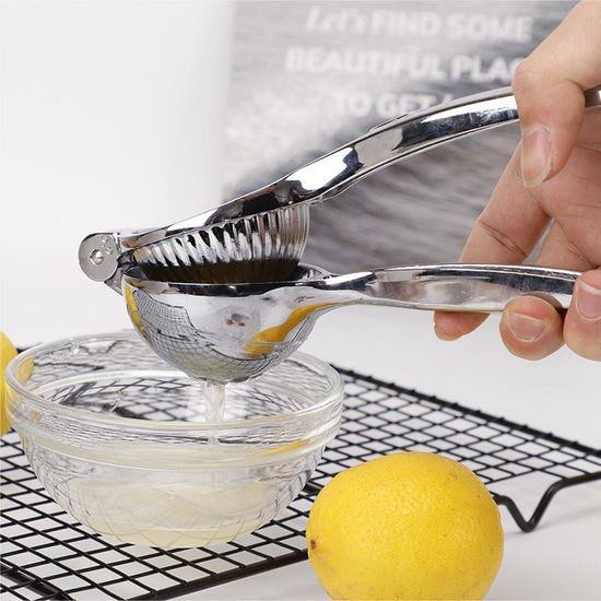 Oliva's - Citruspers - Citroenpers - Citruspers handmatig - Limoenpers - Fruitpers - RVS van Merkloos — afbeelding 3