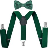 New Age Devi - Kinder Bretel met Vlinderstrik - Vlinderdas - Feestelijke Kinderoutfit - Stoere Bretel met Strik - Groen wordt: Kinder Bretel met Vlinderstrik - Vlinderdas - Feestelijke Kinderoutfit - Stoere Bretel met Strik - Groen