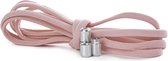 Ecorare® - Elastische veters - Schoenveters - Roze - Rond - Niet meer strikken