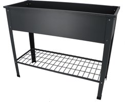 Esschert Design verhoogde kweekbak antraciet L