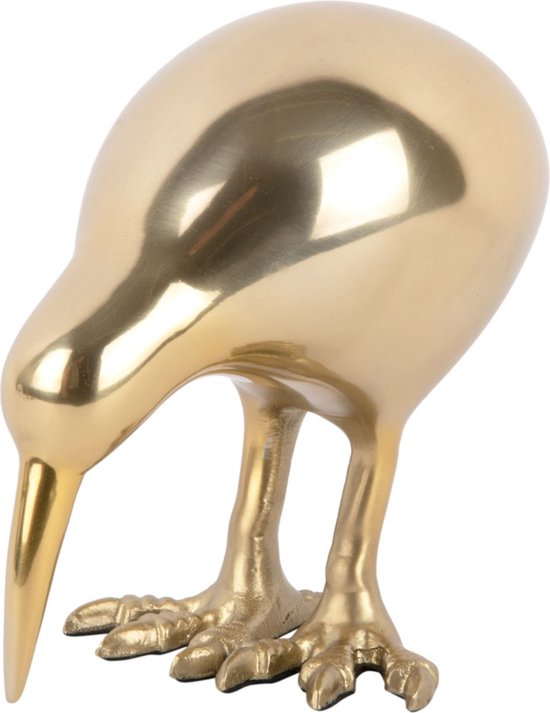 Present Time Ornament Bird - Goud - 21x7.5x9.5cm - Modern