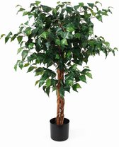 Present Time Kunstplant Fig Ficus - Groen - 76x76x110cm - Modern