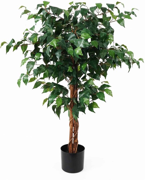 Present Time Kunstplant Fig Ficus - Groen - 76x76x110cm - Modern