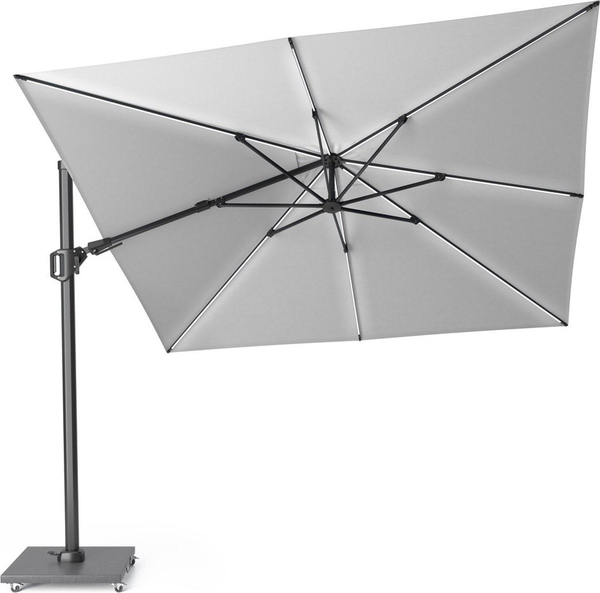 Platinum Casual Living - Challenger T² Glow - 3x3 m - Anthracite Light Grey