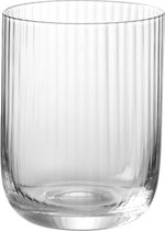 Luxe Geribbeld Design Waterglas set van 4