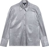 Blouse Zilver Foil blouses zilver