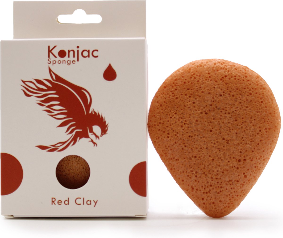 Goedkoopste Beesha Konjac spons Rode Klei
