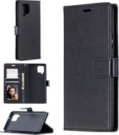 Bookcase Geschikt voor: Samsung Galaxy A42 5G - Zwart - Portemonnee hoesje