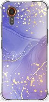 Back Cover geschikt voor Samsung Galaxy Xcover 7 Watercolor Paars