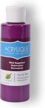 Acrylverf Wild Eggplant - 118 ml Kunststof Fles - Geschikt voor kinderen & Volwassenen | Voor Ambachtslieden en Hobbyisten