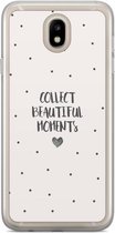 Casimoda® hoesje - Geschikt voor Samsung J3 2017 - Collect Beautiful Moments - Backcover - - Multi