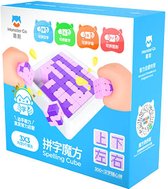 GAN Monster Go Spelling Cube – 3x3 PAARS/ROZE