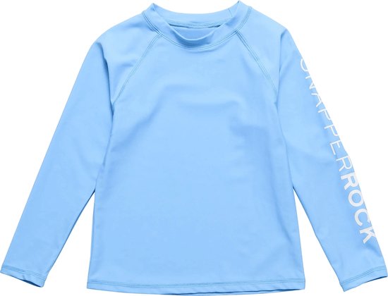 Snapper Rock - UV-rashtop voor kinderen - Lange mouw - UPF50+ - Water Blauw - maat 16 (156-163cm)