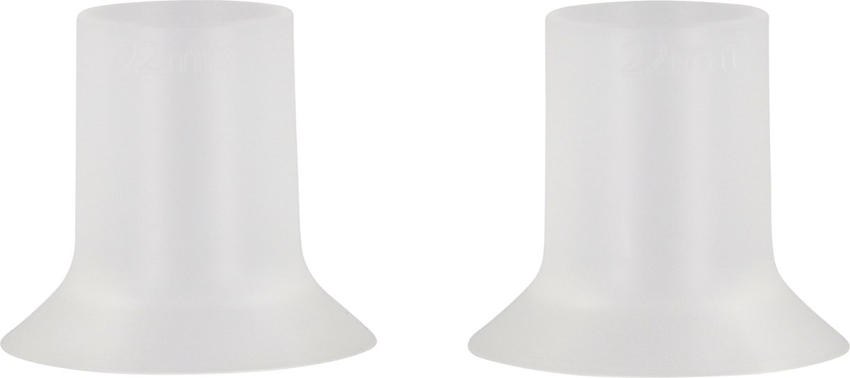 Goedkoopste Youha Borstschildverkleiners - Borstschilden - Borstkolf accessories - BPA vrij - elektrische draadloze borstkolven - Silicone borstschilden - Set van 2 stuks - Maat 22mm