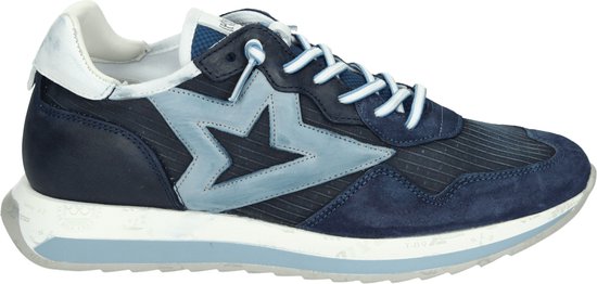 Cetti C1311 - Lage sneakersHeren sneakersVrije tijdsschoenen - Kleur: Blauw - Maat: 45