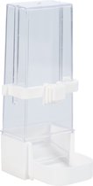 MANGEOIRE CAGE PERRUCHES 5,5x8x15cm blanc