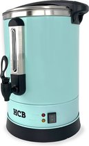 HCB® - Professionele Horeca Percolator - 14,3 liter - 95 kopjes - 230V - RVS / INOX - Elektrisch - 37x33x46 cm (BxDxH) - 2.7 kg