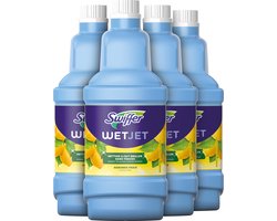 Swiffer WetJet - Reinigingsmiddel - Voordeelverpakking 4 x 1.25 L