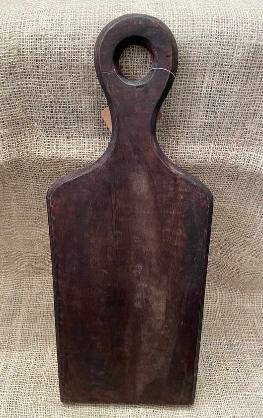Hanglamp Inzai van donker hout – rond