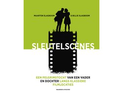 Omslag van Sleutelscenes – Een pelgrimstocht van een vader en dochter langs klassieke filmlocaties