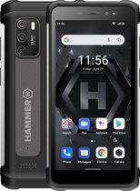 Hammer Iron 4 Zilver Extreme Pack Rugged Bouwtelefoon - Werktelefoon - 5.5." scherm - 32 GB - 5180 mAh batterij - IP69 - Android 12