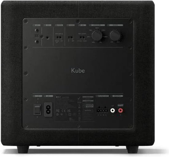 KEF Kube 8 MIE Actieve Subwoofer - Zwart — afbeelding 5