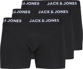 JACK&JONES ADDITIONALS JACANTHONY TRUNKS 3 PACK BLACK Heren Onderbroek - Maat S