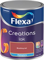Flexa | Creations Lak Zijdeglans | Blushing red - Kleur van het jaar 2012 | 750ML