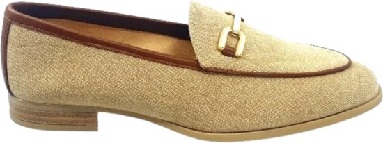 Unisa Dalcy Natural textiel Loafer