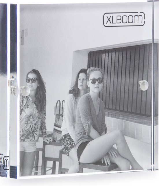 XLBoom Acrylic Fotolijst - Transparant - Acryl - Fotoformaat 10x10cm