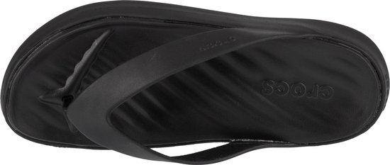 Crocs Getaway Flip W 209589-001, Femme, Zwart, Slippers, taille: 36/37