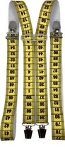Bretelle pour bâton de mesure à quatre points (grandes tailles) avec de larges clips robustes extra résistants
