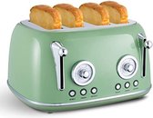 Gratyfied - Retro broodrooster - Retro keuken producten - Retro tosti apparaat - ‎33,2 x 18 x 28 cm - 3,18 kg - Groen