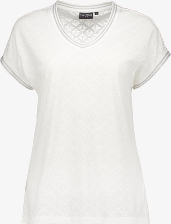 TwoDay dames T-shirt wit - Maat L