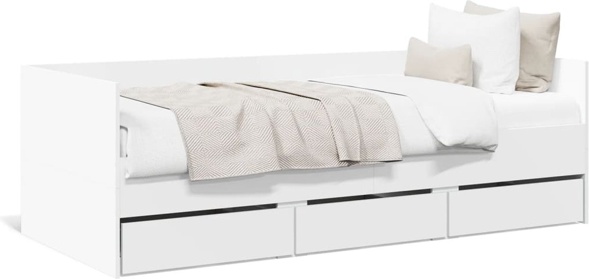 vidaXL Slaapbank onderschuifbed lades 100x200 cm fluweel donkergrijs, slaapbank, bankbed, bed, bedbank, logeerbed, ledikant, gastenbed, ligbed, divan vidaXL Slaapbank onderschuifbed lades 100x200 cm fluweel donkergrijs, slaapbank, bankbed, bed, bedbank, logeerbed, ledikant, gastenbed, ligbed, divan