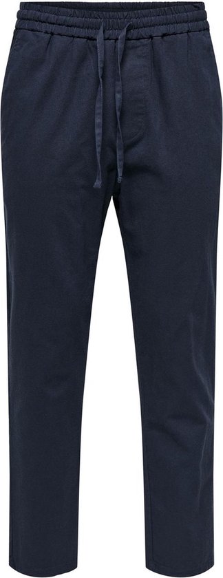 ONLY & SONS ONSLINUS CROP 0007 COT LIN PNT NOOS Heren Broeken - Maat XXL