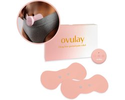 Ovulay Kit | | Menstruatie Pijnverlichting | TENS-Apparaat | Pijnverlichting van Menstruatiepijn & Endometriose | Geen Bijwerkingen | Snoerloos discreet | Light Skin