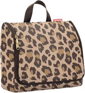 Reisenthel Toiletbag XL Toilettas Ophangen - 4L - Leo Macchiato Bruin