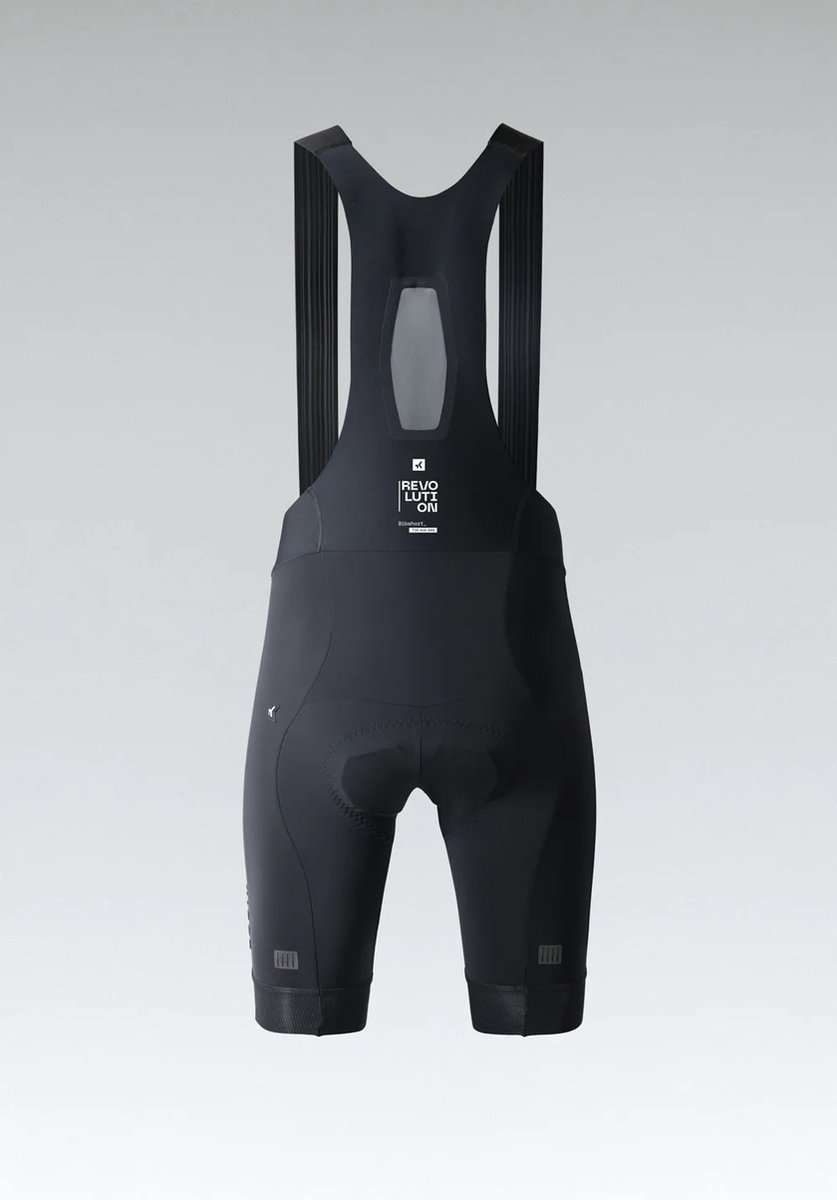 Gobik Bib Short Revolution 2.0 Men K10 Black - Maat XXL