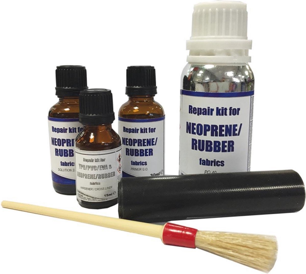 Hercules-Neopreen Reparatie Kit -Voor Neopreen/rubber Stoffen-Neopreen lijm.