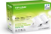 TP-LINK TL-PA2010KIT PowerLine-netwerkadapter 200 Mbit/s Ethernet LAN Wit 2 stuk(s)