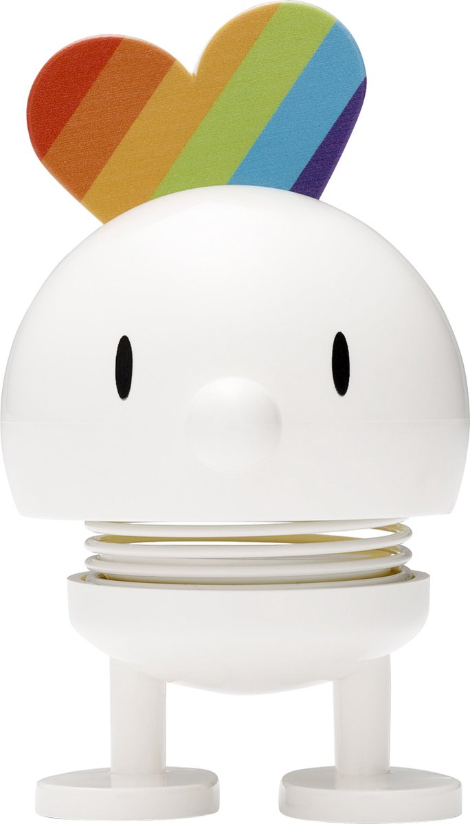 Hoptimist Rainbow Hoptimist 4,5 x 5,8 x 8,7 cm S White