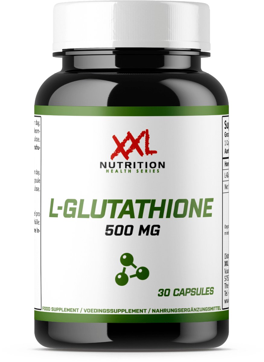 Goedkoopste XXL Nutrition - L-Glutathione - 500 mg - 30 capsules