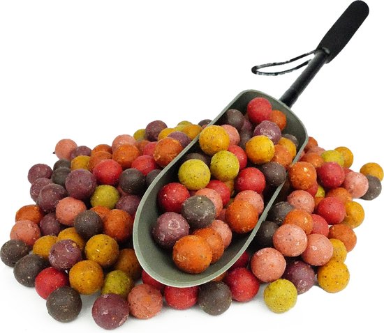 Tasty Baits - Mixed Boilies- - 20mm - 15kg - Karper Aas - Karper Lokvoer - Karpervissen — afbeelding 4