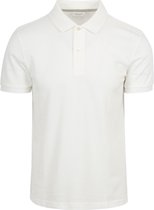 Profuomo - Piqué Poloshirt Wit - Modern-fit - Heren Poloshirt Maat S